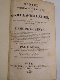 Morin Medycyna domowa receptury i składniki Paryż 1826