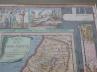 NICOLAS DE FER, Wielka Mapa i Plan Grobu Św. i Jerozolimy kolorowana w epoce 1715