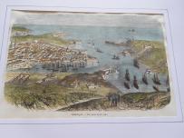 MINE[?], SEBASTOPOL VUE PRISE DE LA RADE Sewastopol Wojna Krymska Paryż 1876