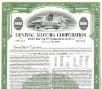 General Motors Corporation 1000 USD 1954
