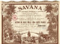 Towarzystwo Kolonialne Savana w Indiach